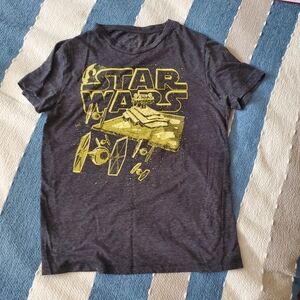 STAR WARS Franchise Emperial Star Destroyer Ship Heathered Tee